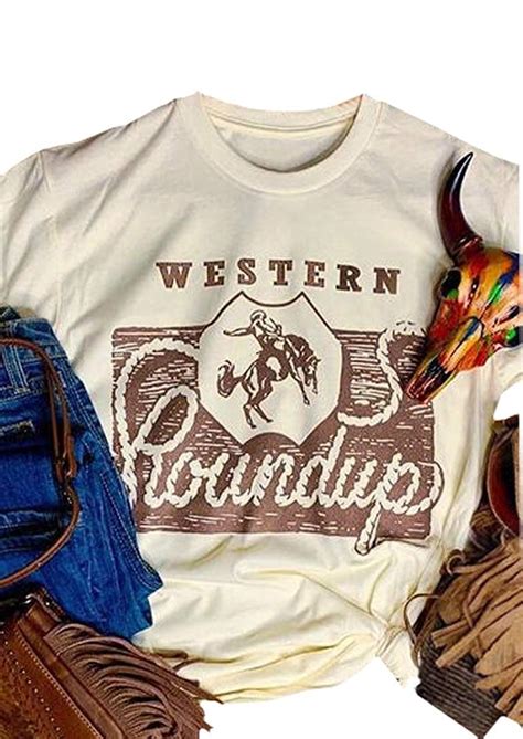 Round up Style with Rodeo Graphic Tees - Get Yours Now!